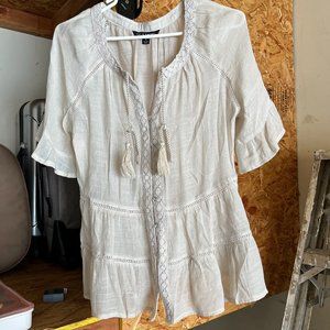 Flowy button up blouse